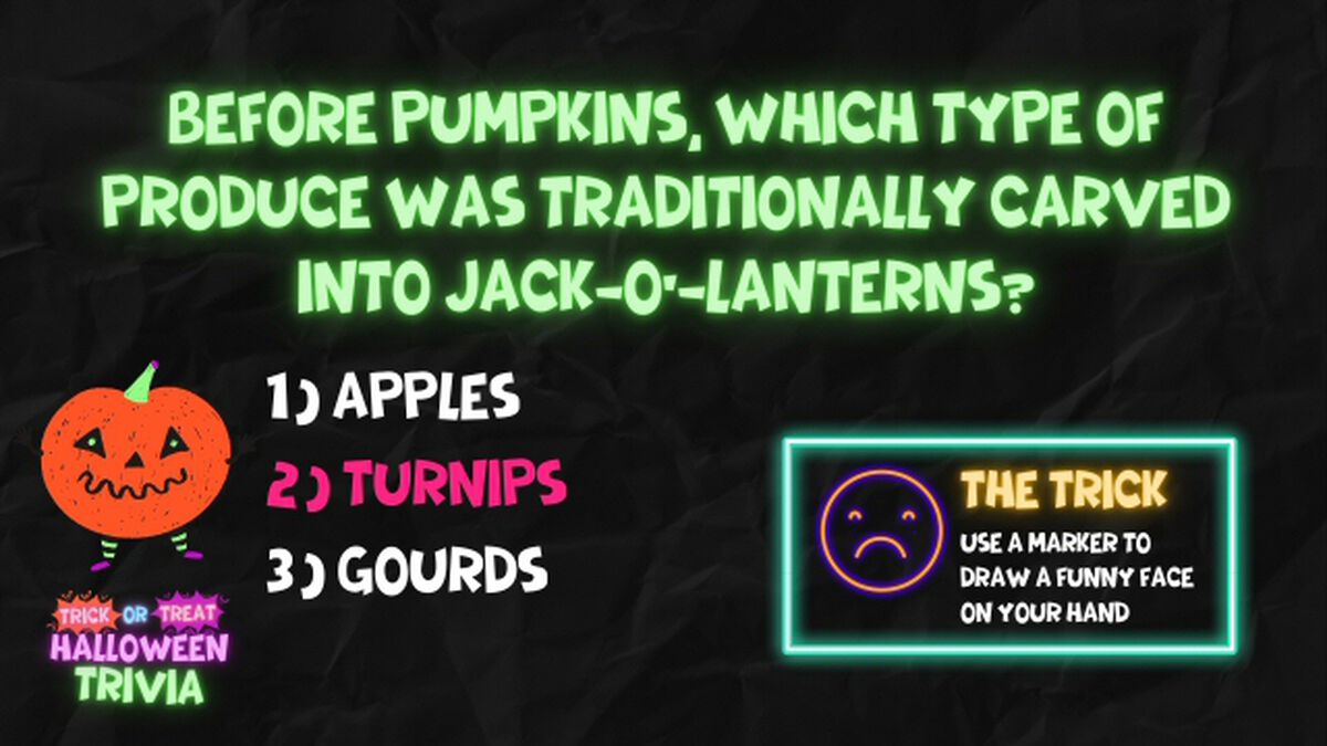 Trick or Treat? Halloween Trivia! image number null